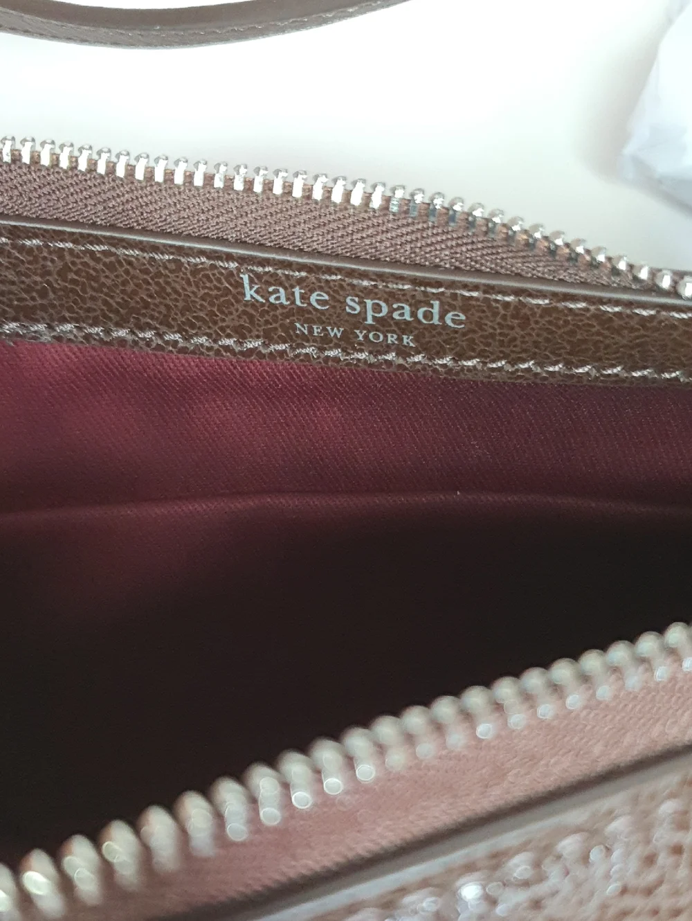 Kate Spade Halo Glazed Leather Crossbody Bag NWOT + FREE GIFT